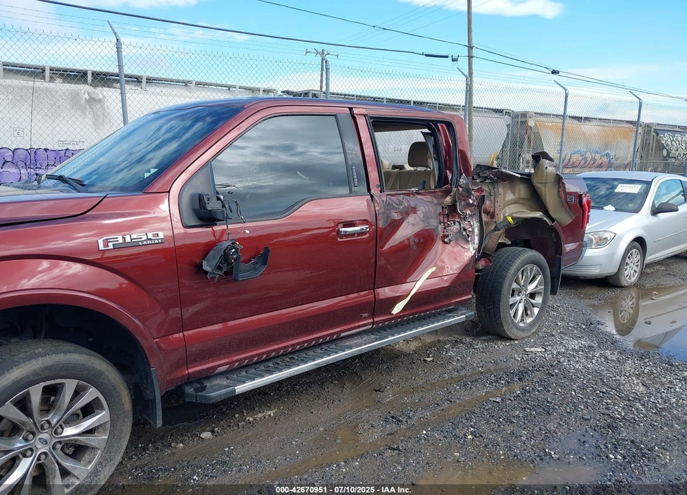 2017 FORD F-150 VIN: 1FTEW1EF8HFA19721