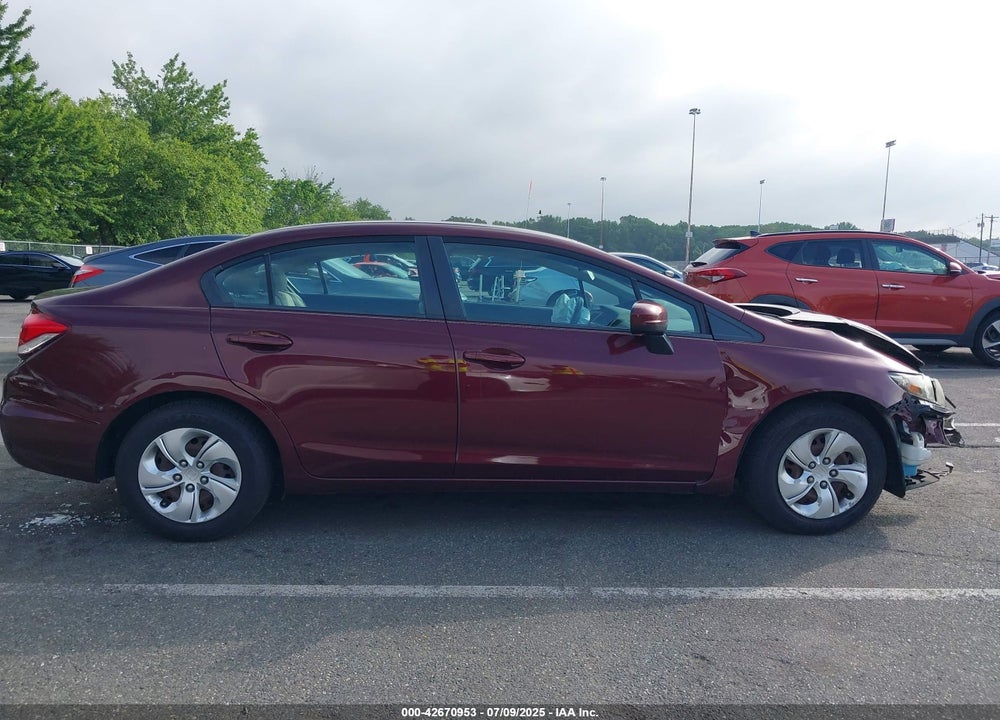 2015 HONDA CIVIC VIN: 19XFB2F52FE212515