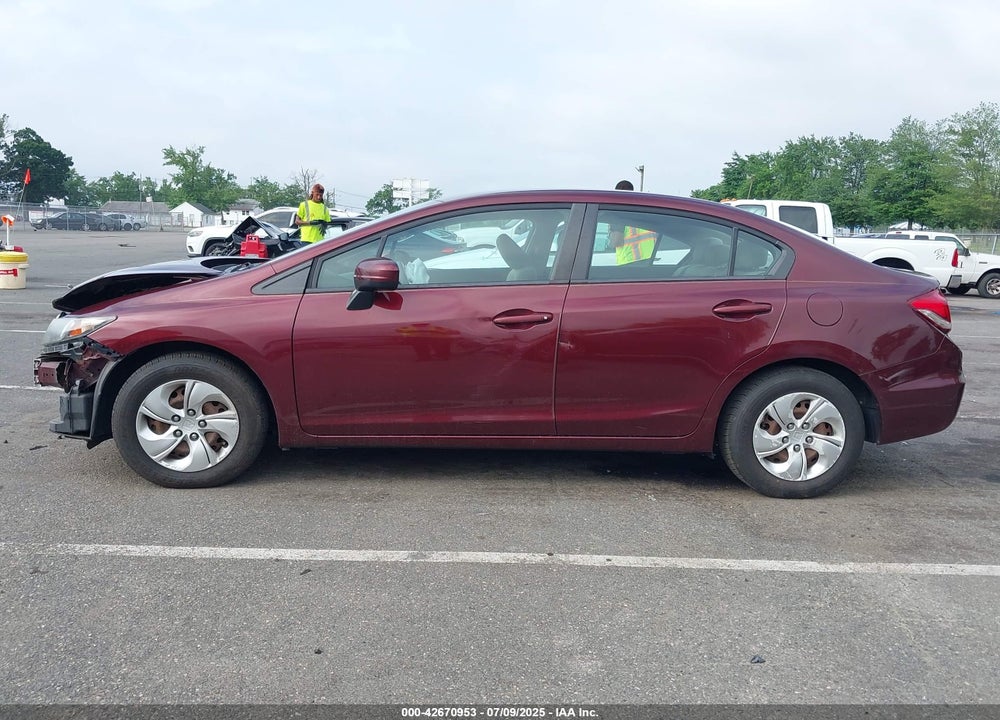 2015 HONDA CIVIC VIN: 19XFB2F52FE212515