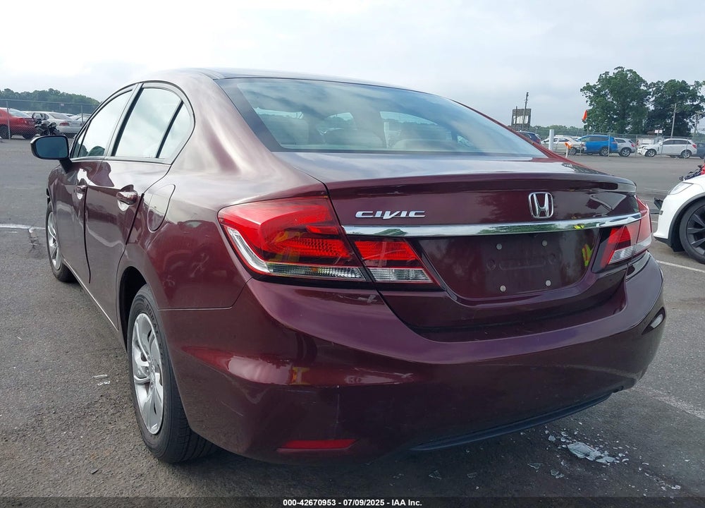 2015 HONDA CIVIC VIN: 19XFB2F52FE212515