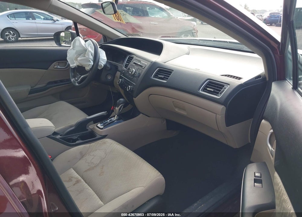 2015 HONDA CIVIC VIN: 19XFB2F52FE212515