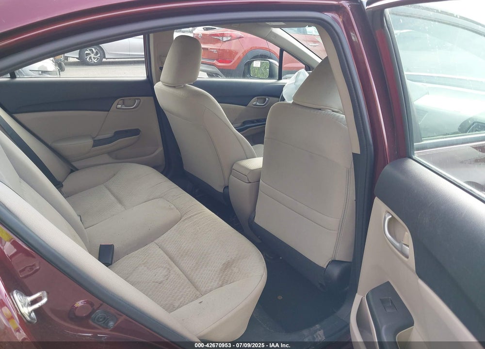 2015 HONDA CIVIC VIN: 19XFB2F52FE212515