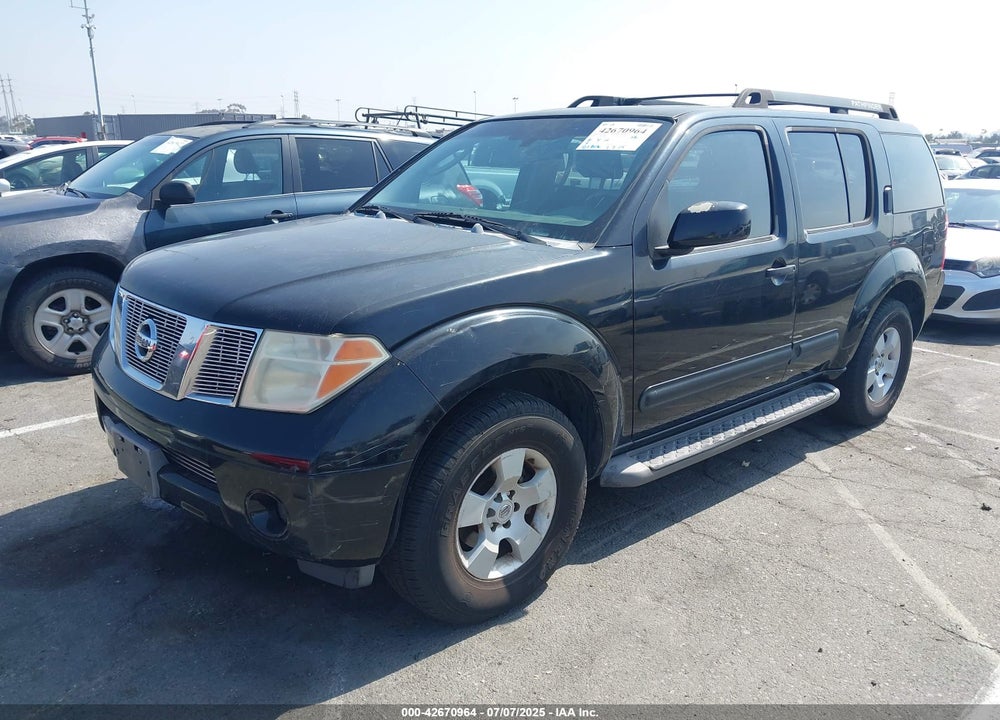 2006 NISSAN PATHFINDER VIN: 5N1AR18U26C615384