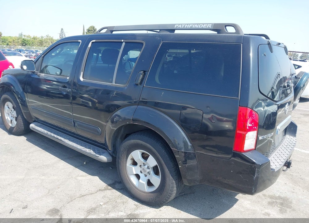 2006 NISSAN PATHFINDER VIN: 5N1AR18U26C615384