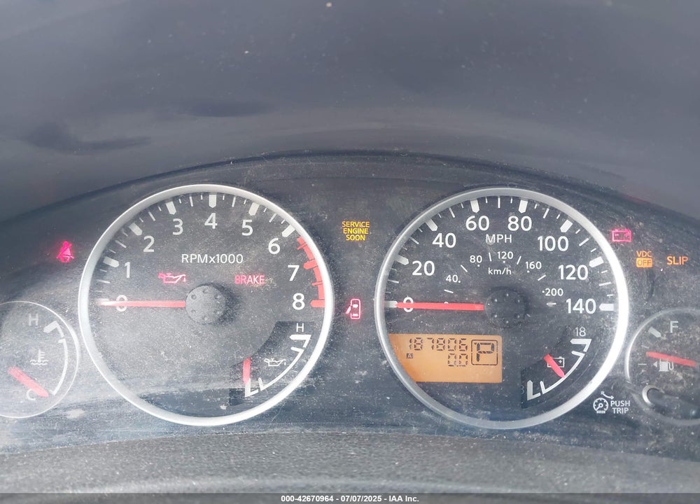 2006 NISSAN PATHFINDER VIN: 5N1AR18U26C615384