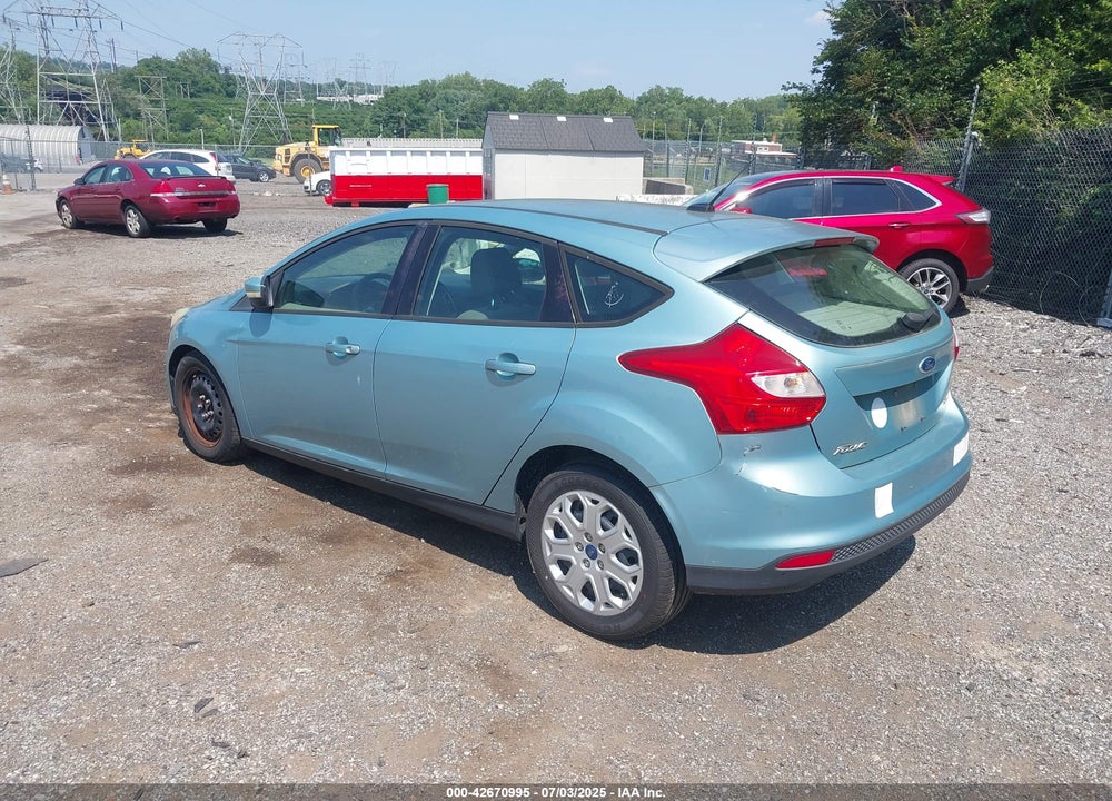 2012 FORD FOCUS VIN: 1FAHP3K2XCL219362