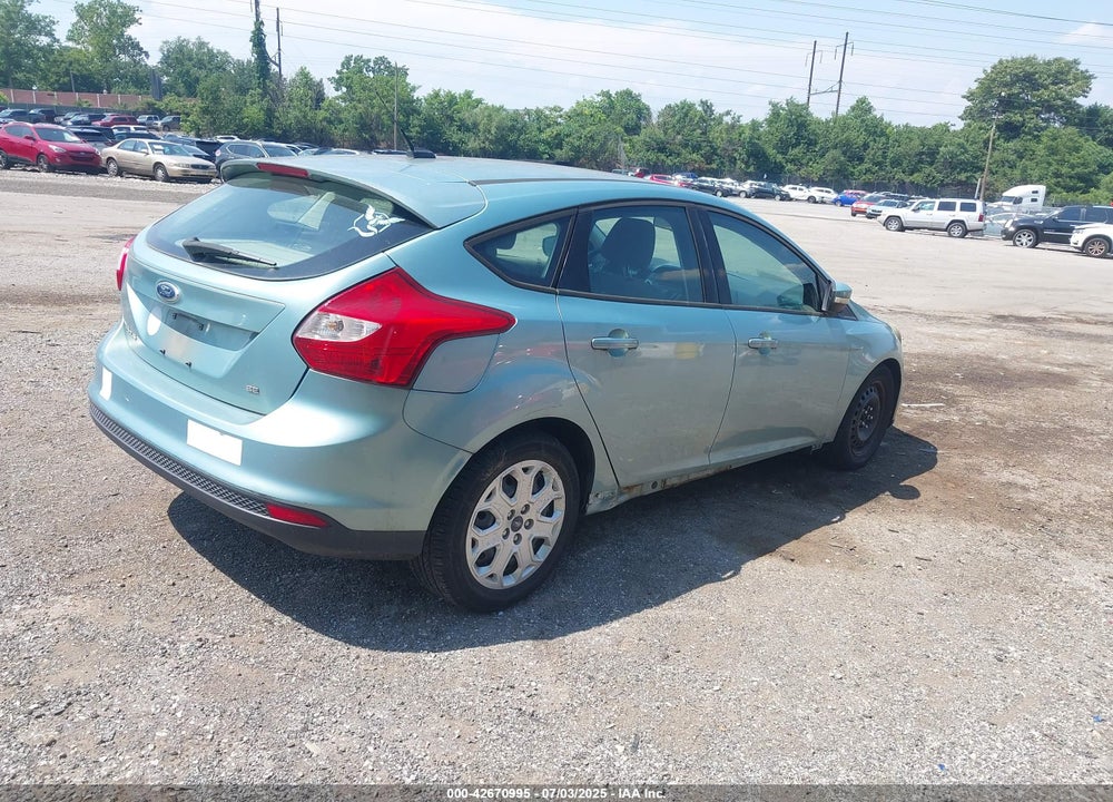 2012 FORD FOCUS VIN: 1FAHP3K2XCL219362