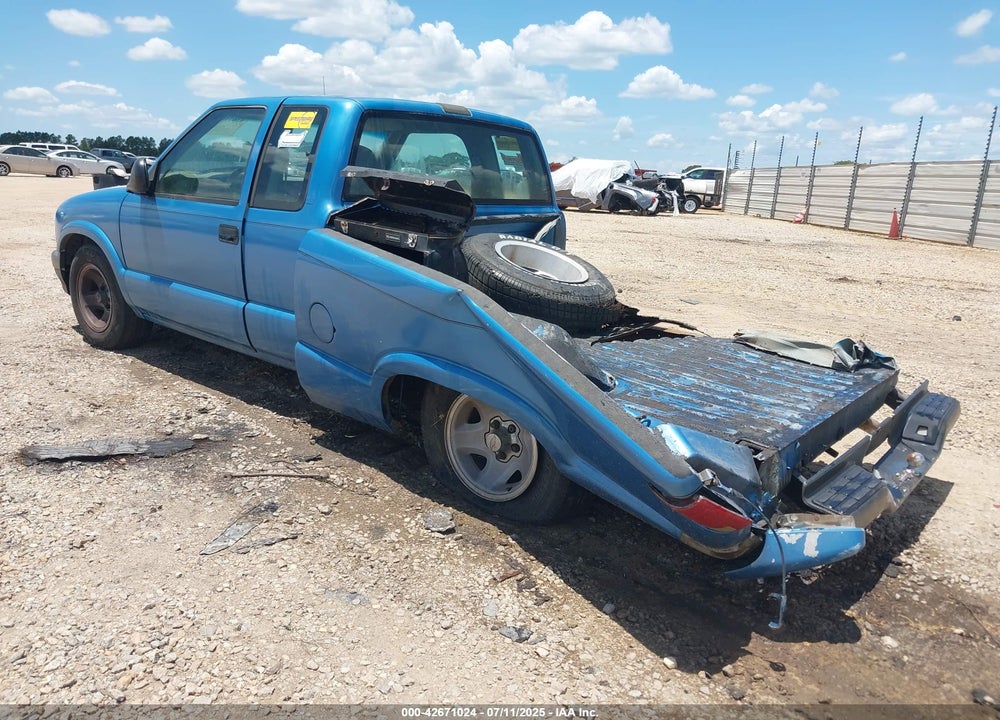1995 CHEVROLET S TRUCK VIN: 1GCCS19Z9S8262487