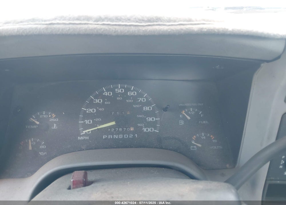 1995 CHEVROLET S TRUCK VIN: 1GCCS19Z9S8262487