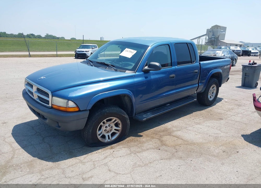 2004 DODGE DAKOTA SPORT/SXT VIN: 1D7HG38K74S740201