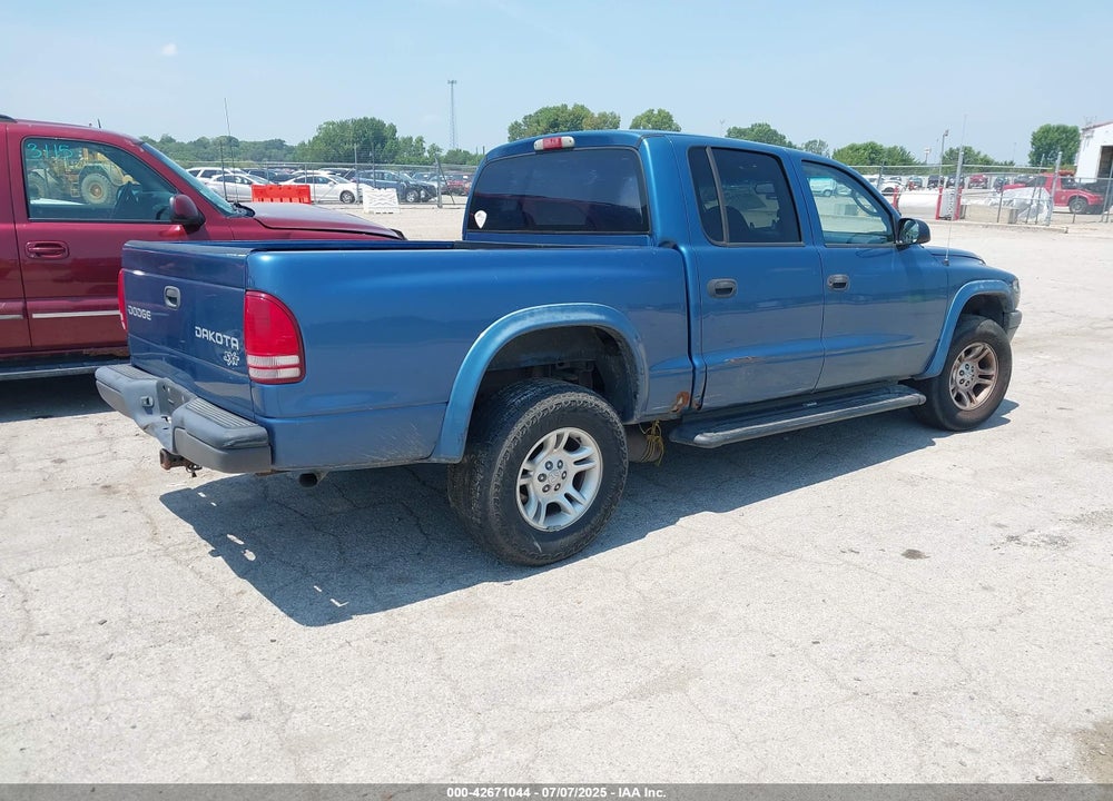 2004 DODGE DAKOTA SPORT/SXT VIN: 1D7HG38K74S740201