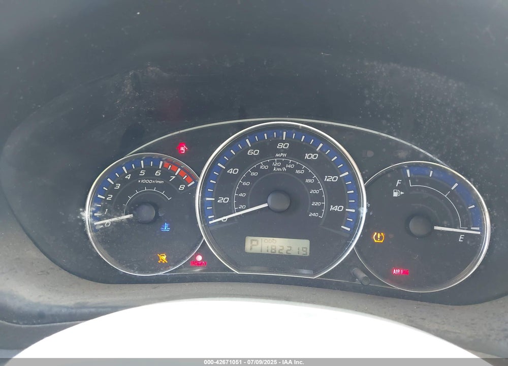 2010 SUBARU FORESTER VIN: JF2SH6CC0AH722406