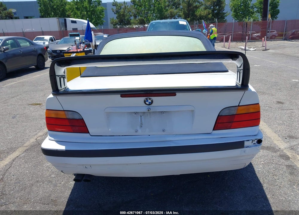 1995 BMW 325 IC AUTOMATIC VIN: WBABJ6320SJD38064