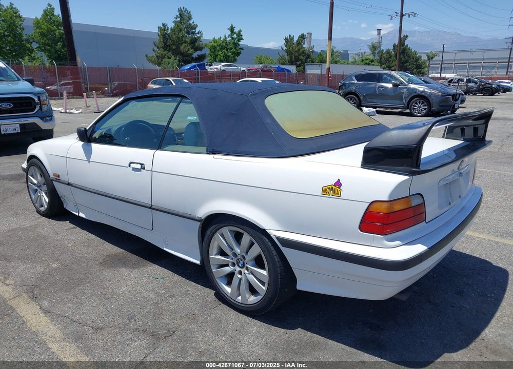 1995 BMW 325 IC AUTOMATIC VIN: WBABJ6320SJD38064