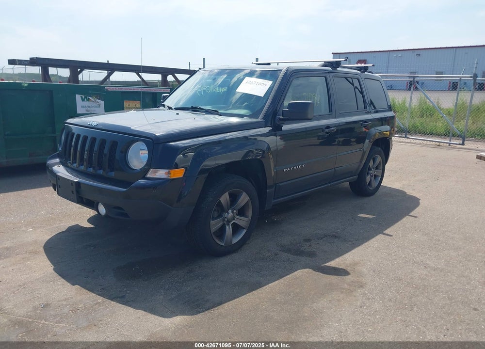 2015 JEEP PATRIOT VIN: 1C4NJRFB9FD216186