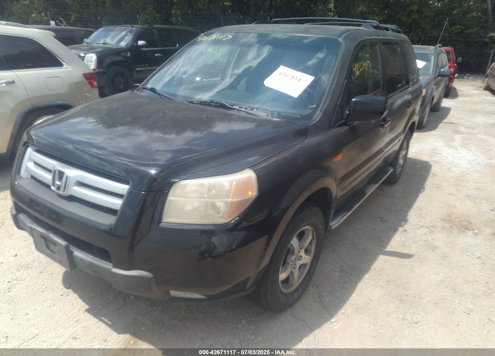 2007 HONDA PILOT EX VIN: 2HKYF18417H537245