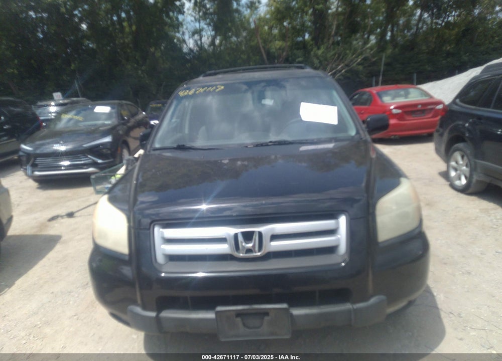 2007 HONDA PILOT EX VIN: 2HKYF18417H537245