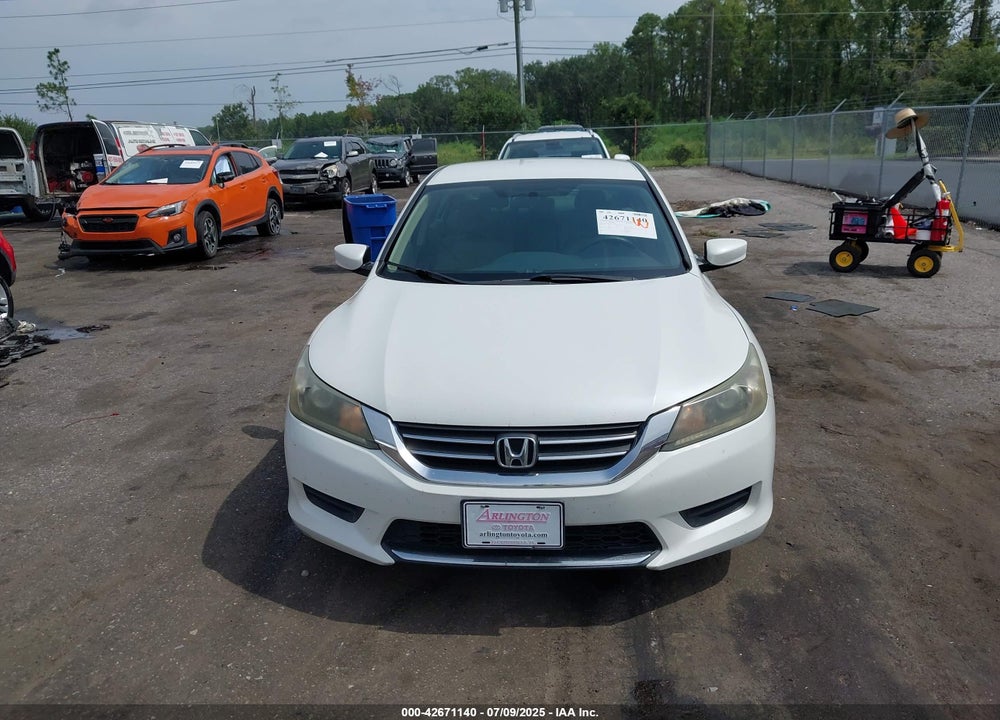 2014 HONDA ACCORD VIN: 1HGCR2F38EA044606
