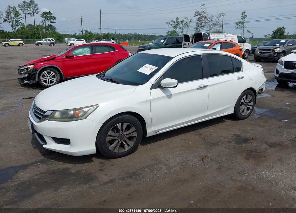 2014 HONDA ACCORD VIN: 1HGCR2F38EA044606
