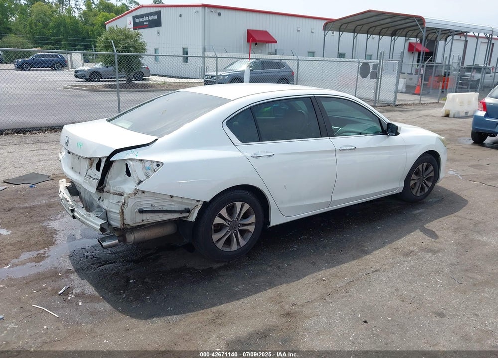 2014 HONDA ACCORD VIN: 1HGCR2F38EA044606