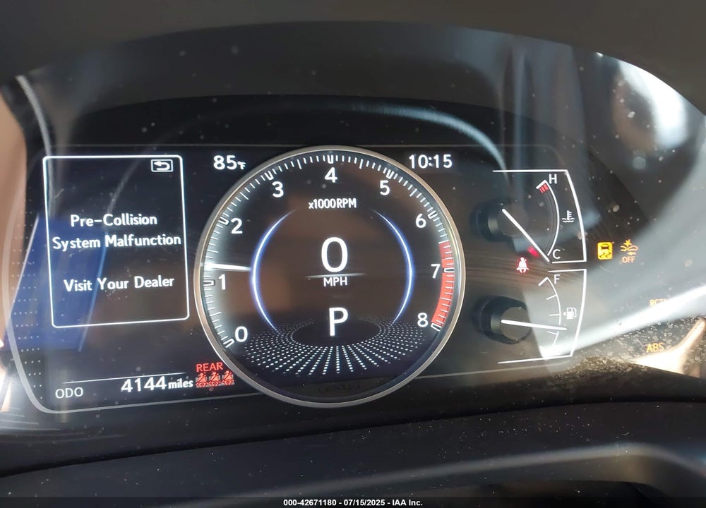 2025 LEXUS ES 350 VIN: 58ADZ1B12SU187342