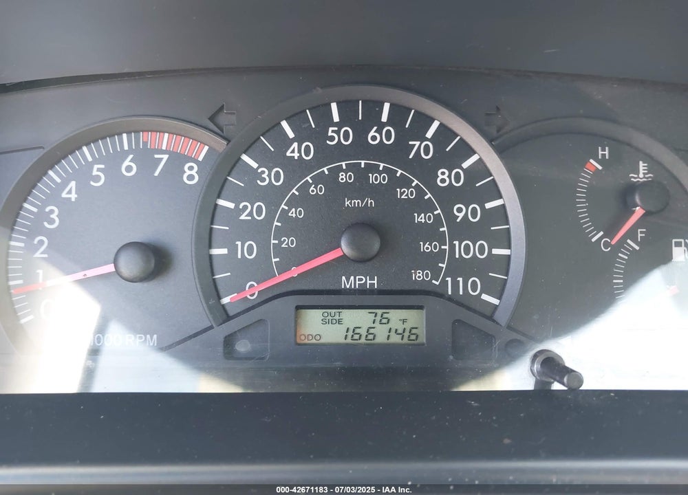 2006 TOYOTA COROLLA VIN: JTDBR32E960078181