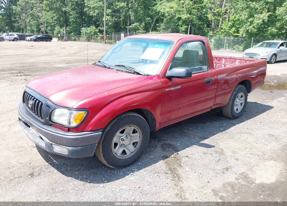2001 TOYOTA TACOMA VIN: 5TENL42NX1Z805972