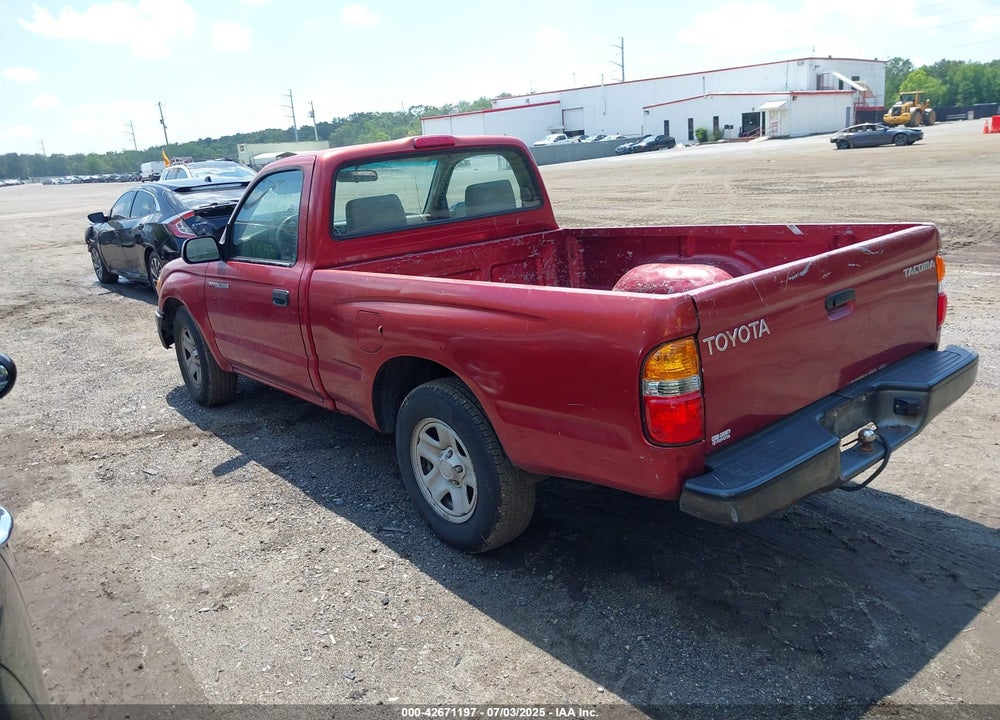 2001 TOYOTA TACOMA VIN: 5TENL42NX1Z805972