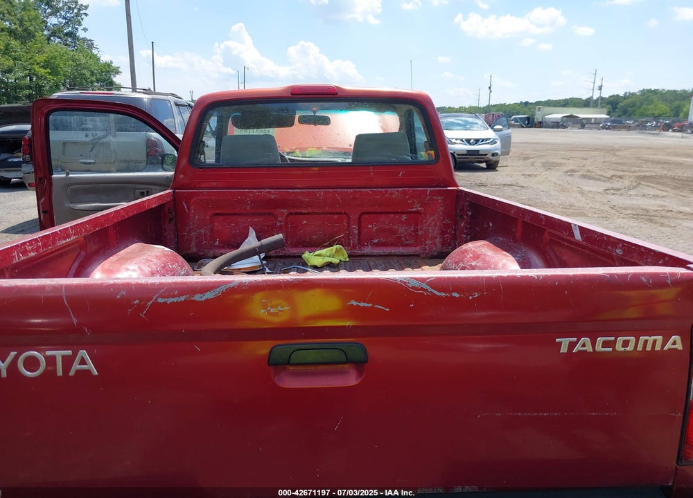 2001 TOYOTA TACOMA VIN: 5TENL42NX1Z805972