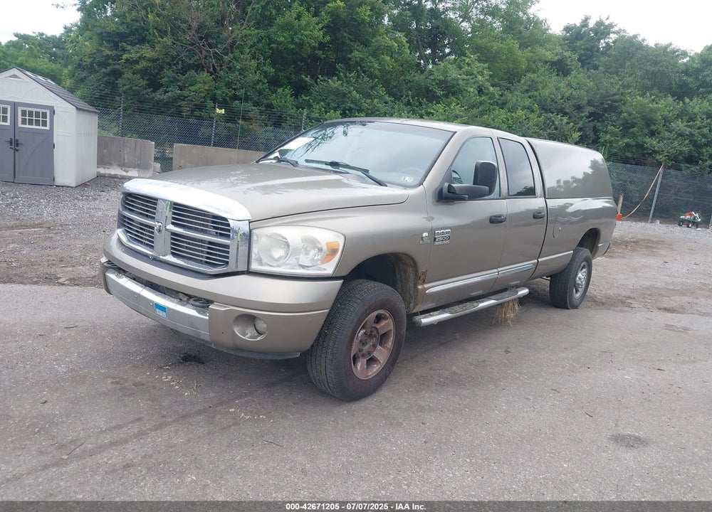 2007 DODGE RAM 2500 ST/SLT VIN: 3D3KS28A27G795139