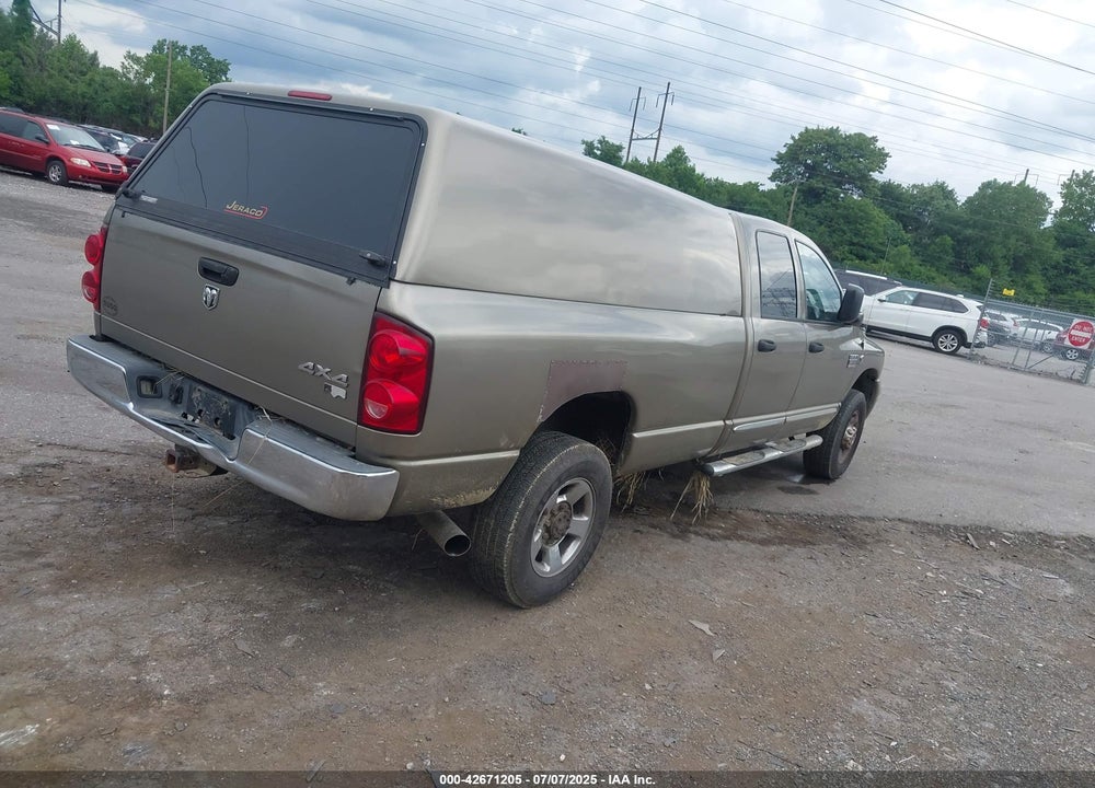 2007 DODGE RAM 2500 ST/SLT VIN: 3D3KS28A27G795139
