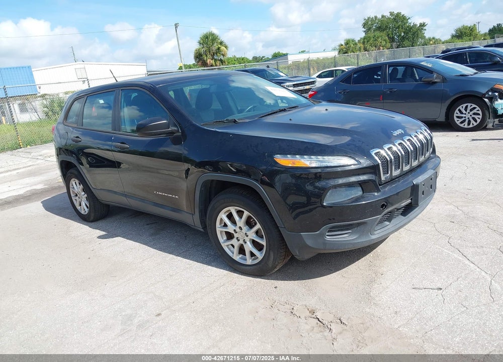 2014 SPORT JEEP CHEROKEE VIN: 1C4PJMAB7EW210392
