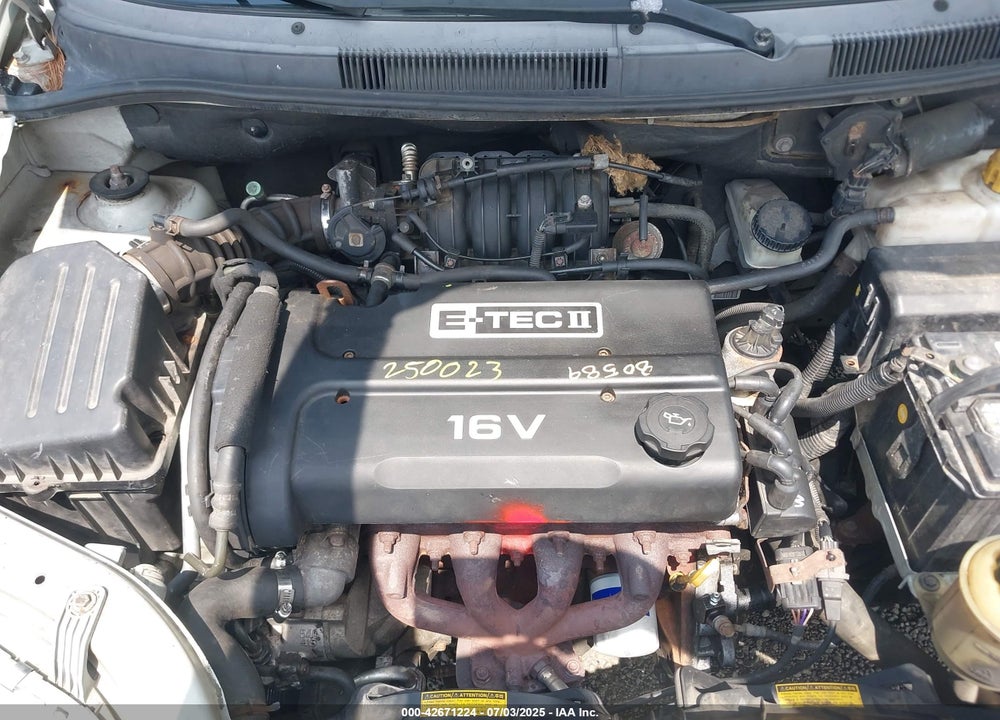 2004 CHEVROLET AVEO VIN: KL1TD52614B201956