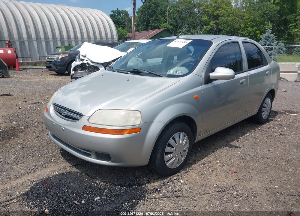 2004 CHEVROLET AVEO VIN: KL1TD52614B201956