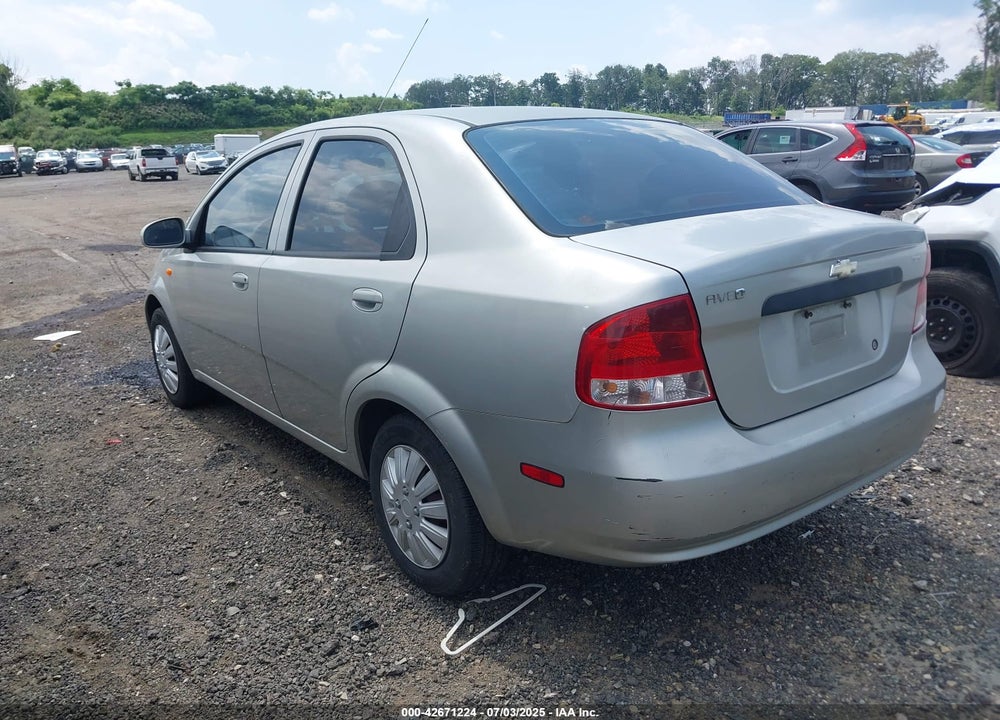 2004 CHEVROLET AVEO VIN: KL1TD52614B201956