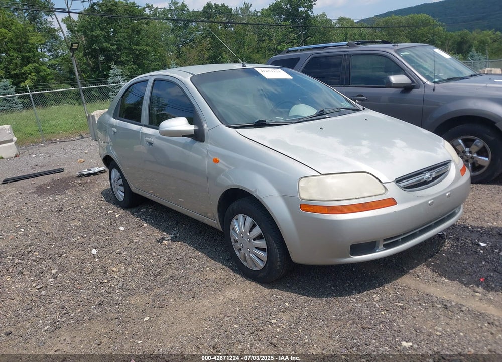 2004 CHEVROLET AVEO VIN: KL1TD52614B201956