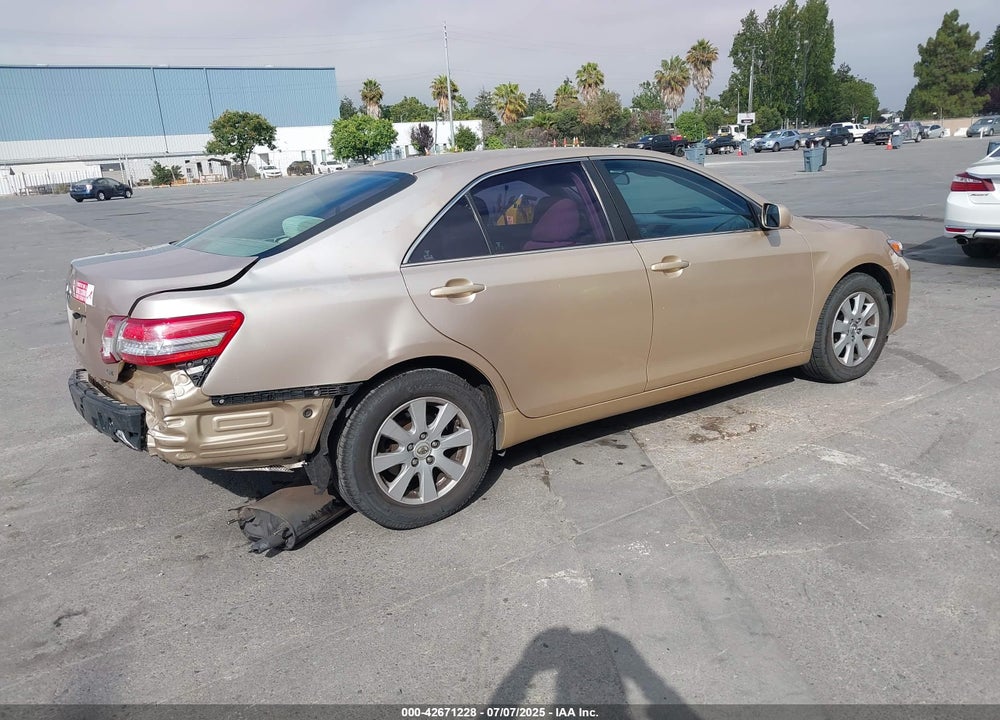 2011 TOYOTA CAMRY VIN: 4T1BF3EK5BU720050