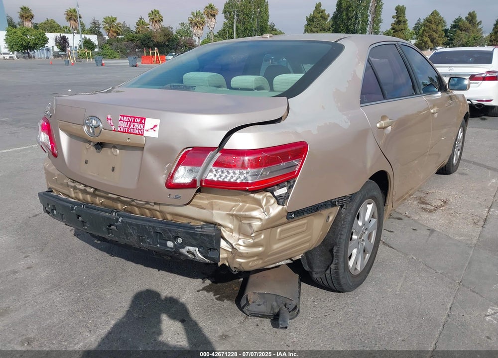 2011 TOYOTA CAMRY VIN: 4T1BF3EK5BU720050