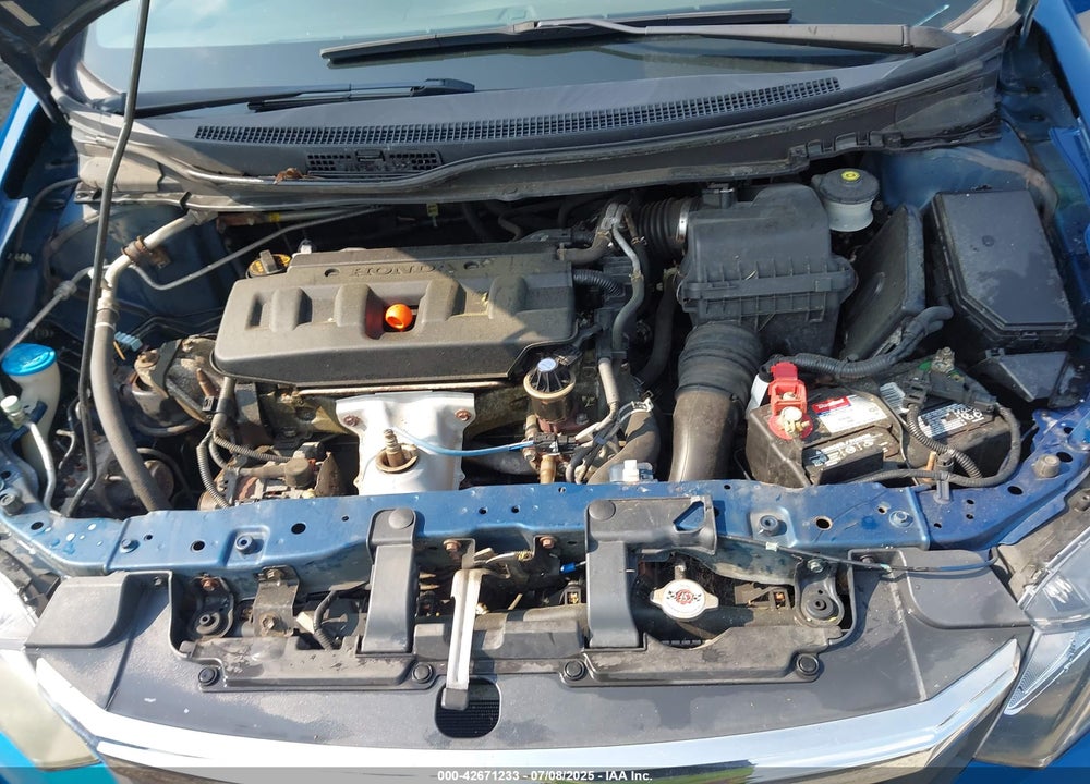 2012 HONDA CIVIC VIN: 2HGFB2F50CH535124