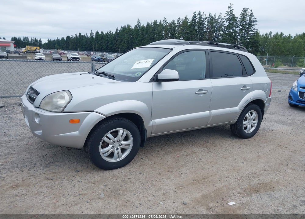 2008 HYUNDAI TUCSON VIN: KM8JN72D08U846286