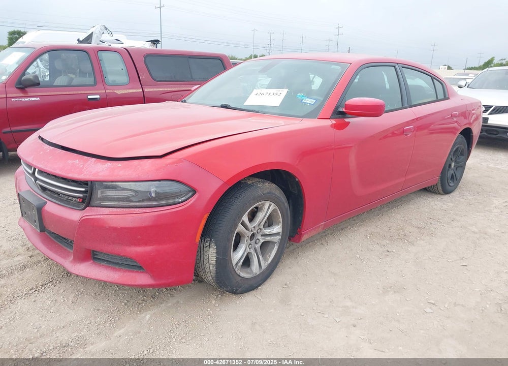 2016 DODGE CHARGER VIN: 2C3CDXBG2GH187952