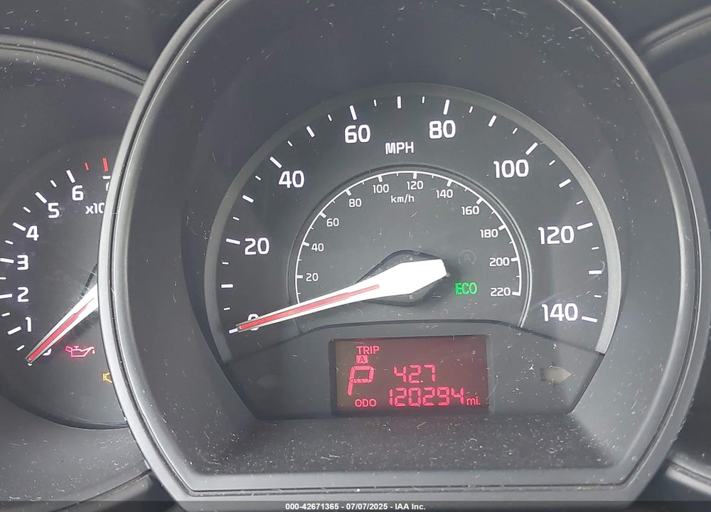 2012 KIA RIO VIN: KNADM5A31C6067457