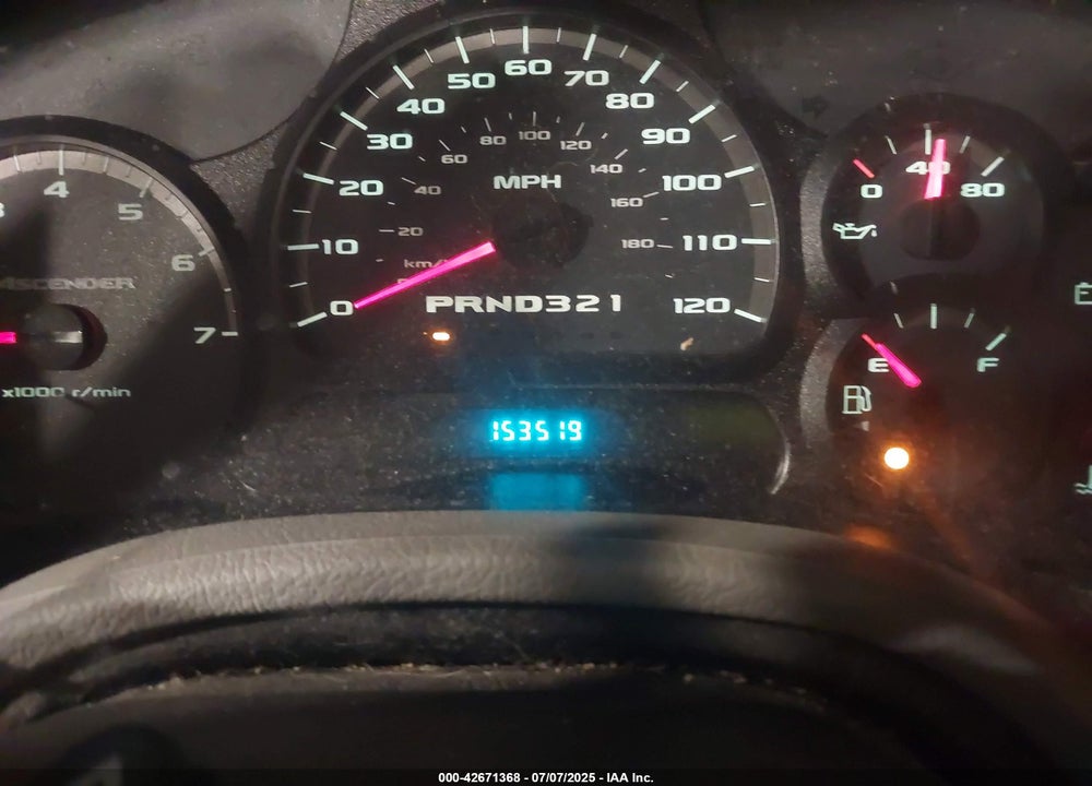 2007 ISUZU ASCENDER VIN: 4NUDS13S172700899