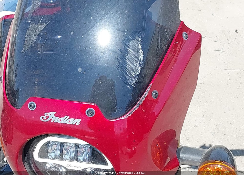 2025 INDIAN MOTORCYCLE CO. 101 SCOUT VIN: 56KSSE779S3203631