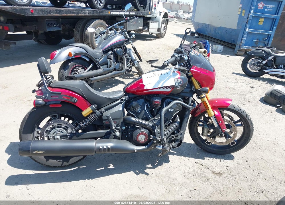 2025 INDIAN MOTORCYCLE CO. 101 SCOUT VIN: 56KSSE779S3203631