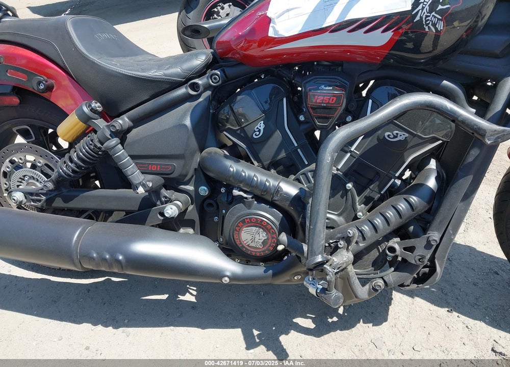 2025 INDIAN MOTORCYCLE CO. 101 SCOUT VIN: 56KSSE779S3203631