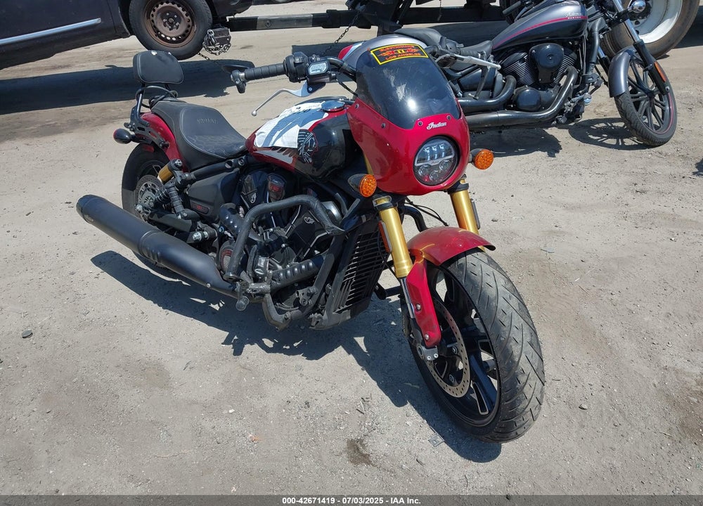 2025 INDIAN MOTORCYCLE CO. 101 SCOUT VIN: 56KSSE779S3203631