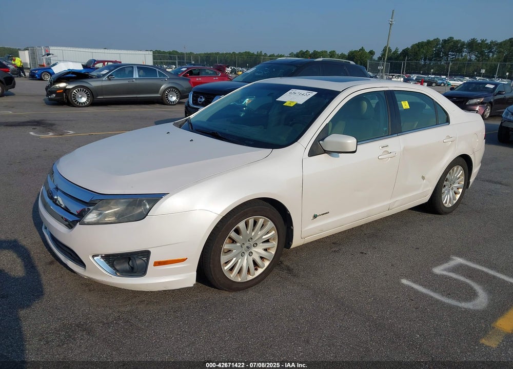 2010 FORD FUSION HYBRID VIN: 3FADP0L32AR139394