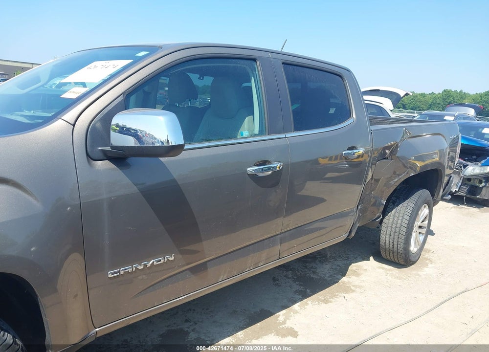 2016 GMC CANYON SLT VIN: 1GTG6DE31G1177359