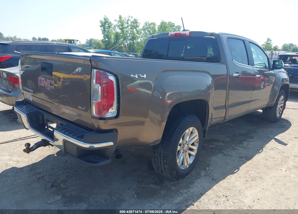 2016 GMC CANYON SLT VIN: 1GTG6DE31G1177359